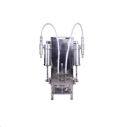 Two Nozzle Semi-Automatic Volumetric Liquid Filling Machine