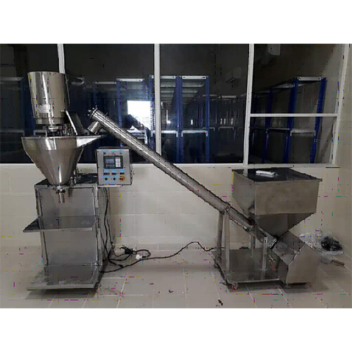 Automatic Screw Conveyor With Powder Filling Machine - Material: Mild Steel