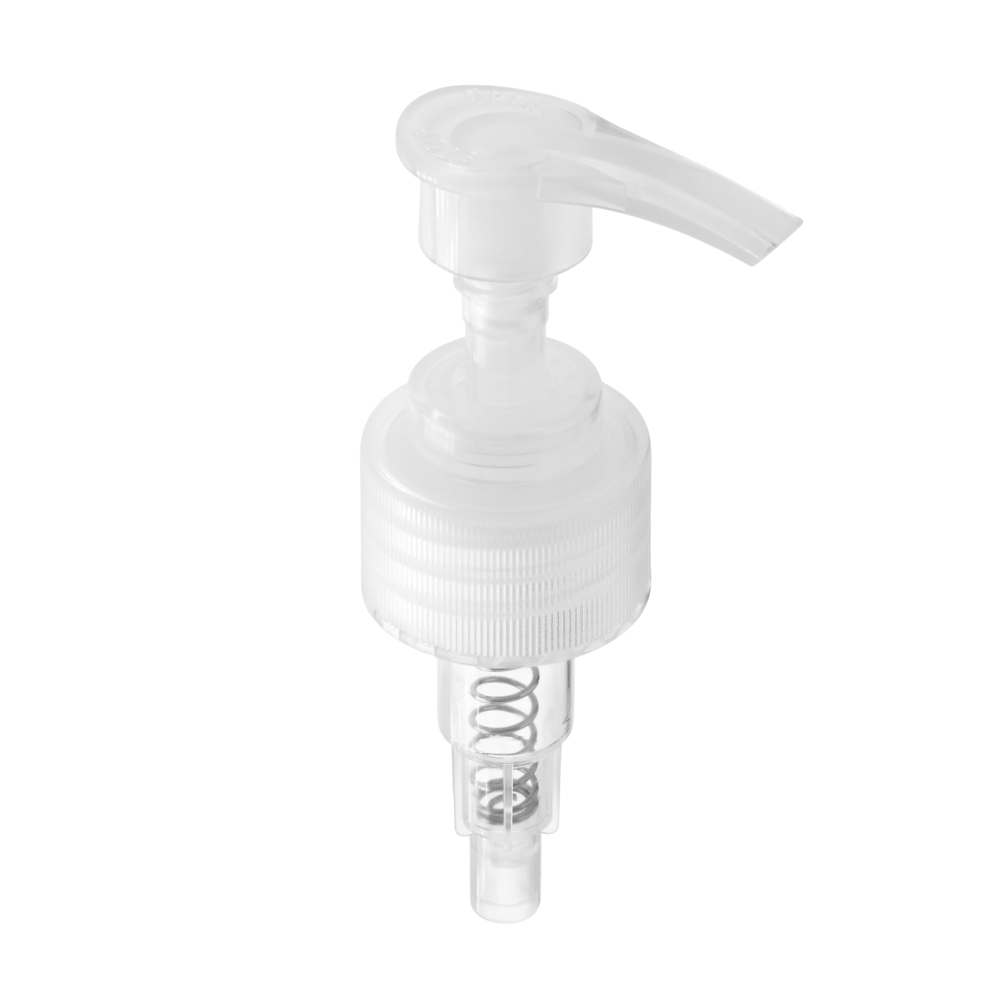 PP White Regular Lotion Pump With Screw Lock Closure