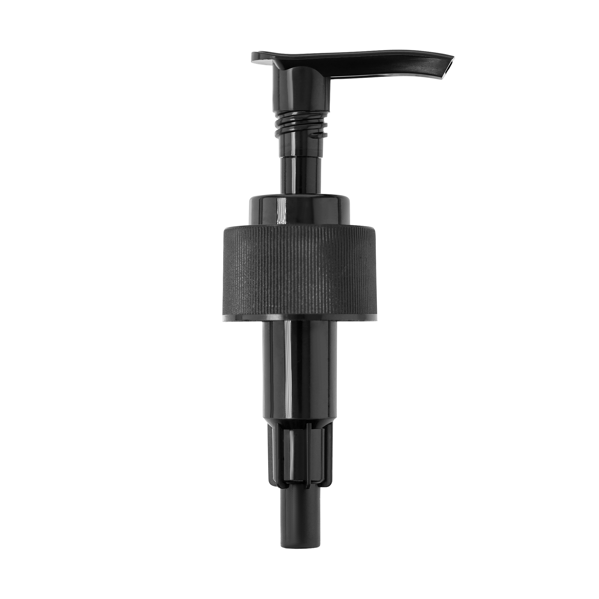 Regular Lotion Pump - Plastic, 24x4.10cm | Black Finish, Rigid Hardness, Comfortable Handle, Elongated Shape, Easy To Clean