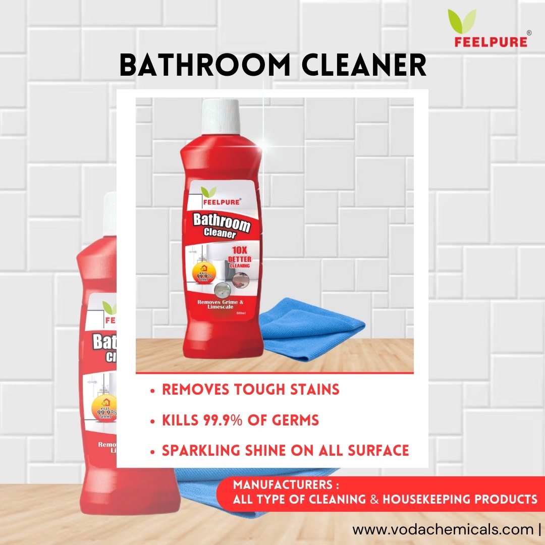 Voda Feelpure Bathroom Cleaner - Color: Red