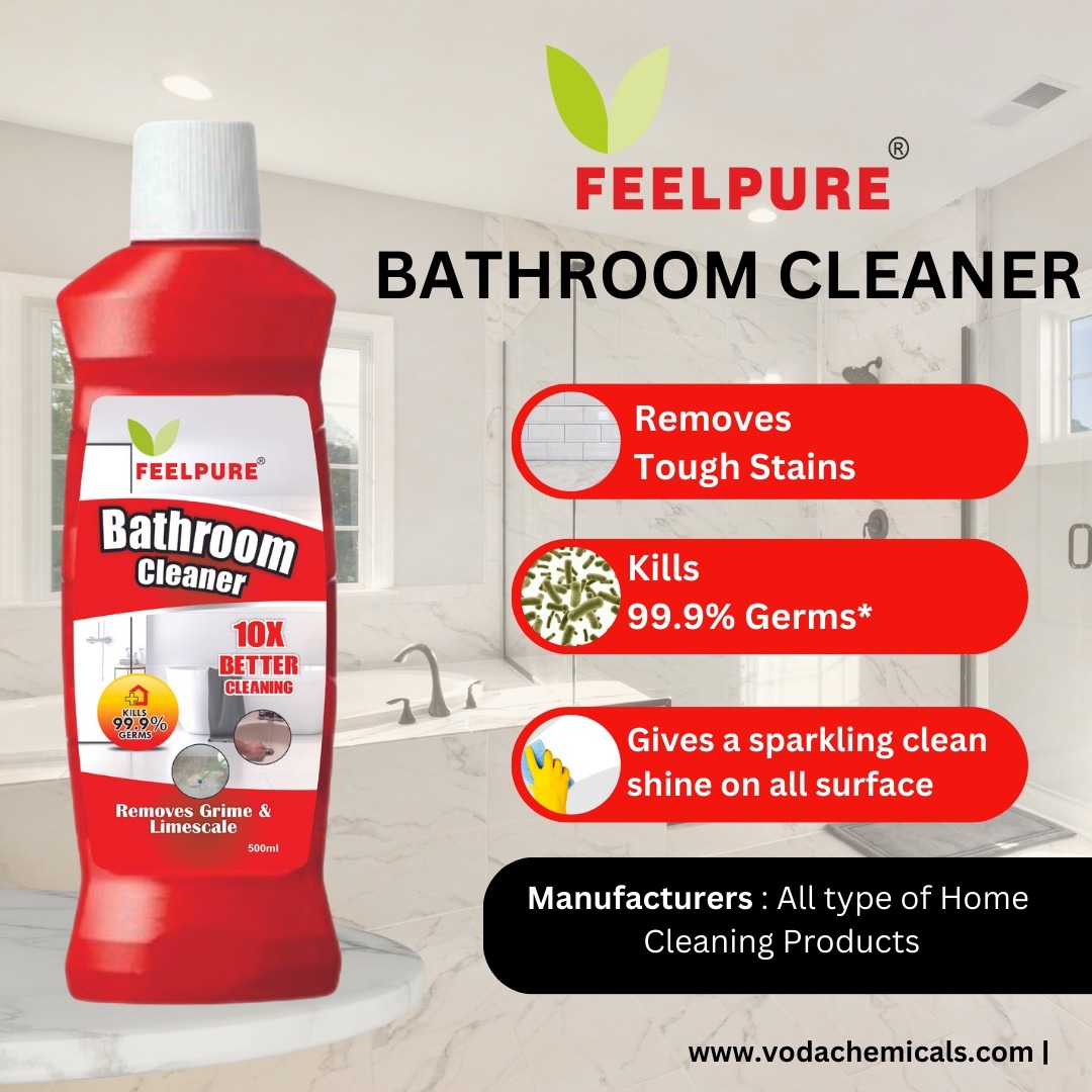 Voda Feelpure Bathroom Cleaner - Color: Red