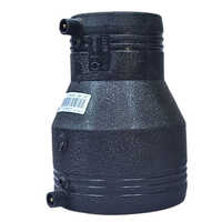 Electrofusion Reducer - Hdpe Material, Female Connection Type | Galvanized Surface Treatment, Durable Black Finish, Versatile Size Options