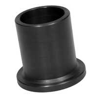 Long Spigot Stub End - Color: Black