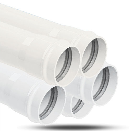 Pvc-O Pipes - Color: White