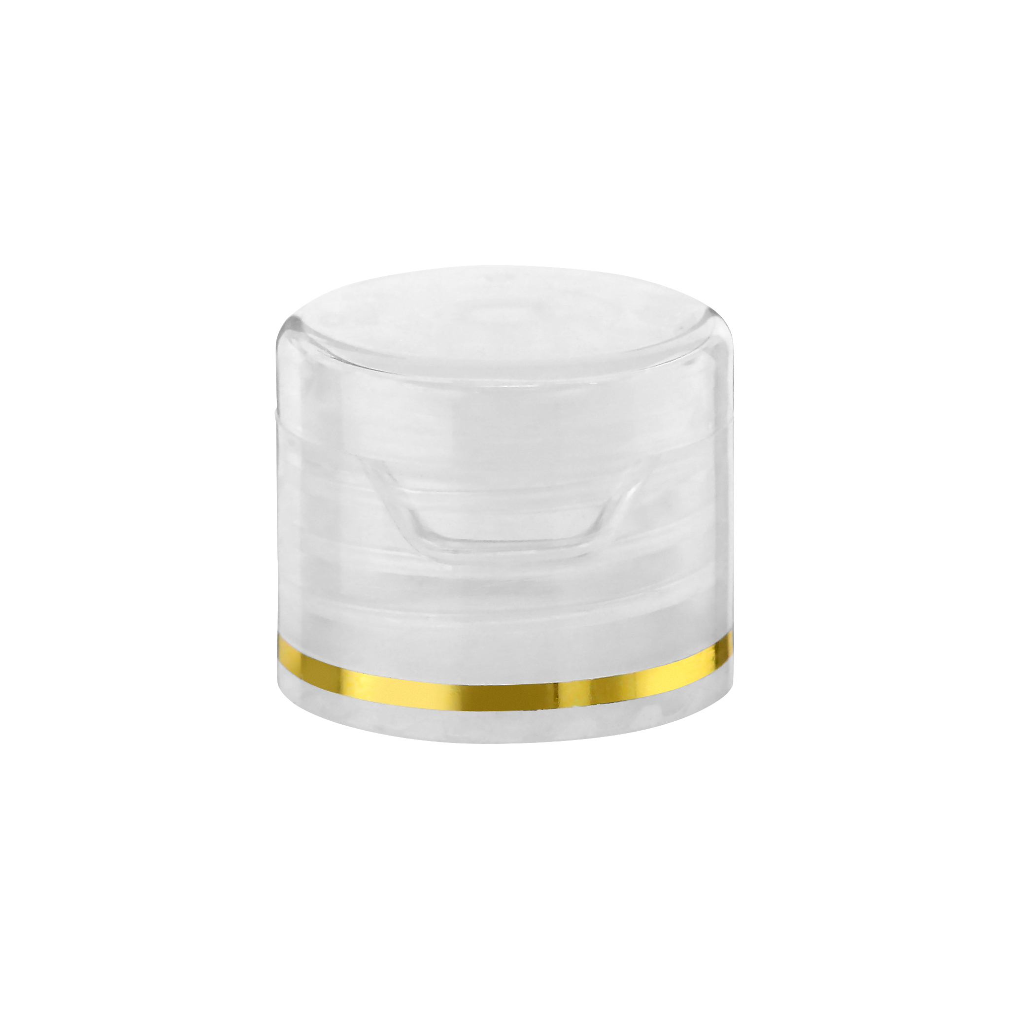 PP On Off Center Hole Flip Top Cap