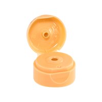 35 MM Natural Snap On Center Hole Flip Top Cap