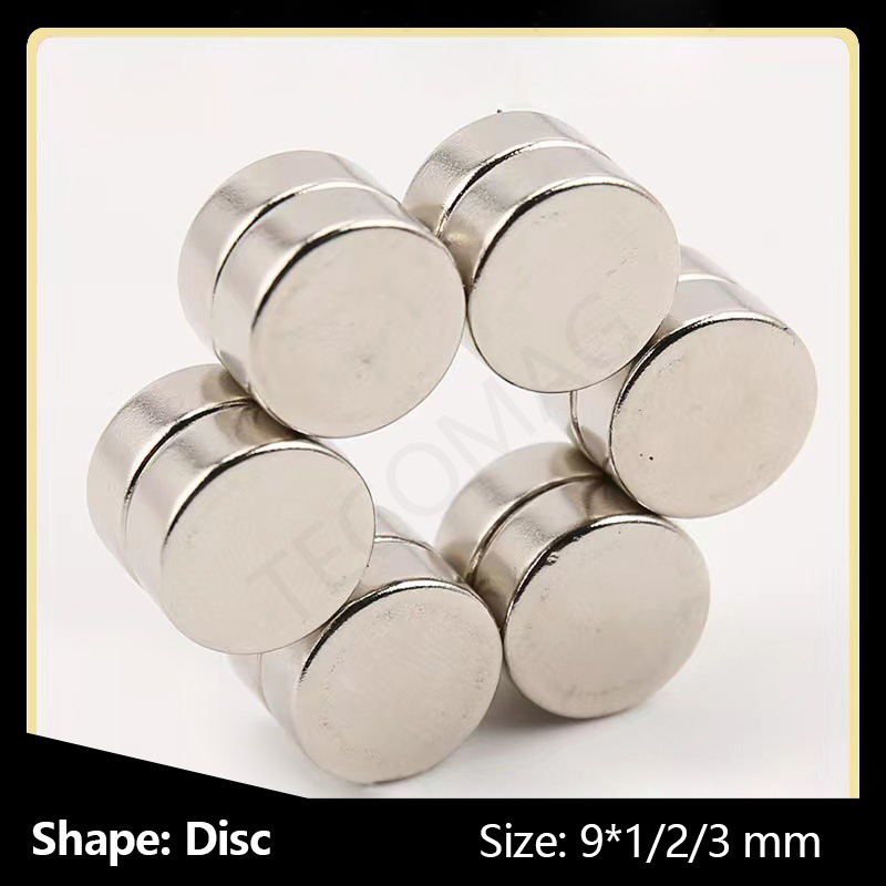 Round Disc Ndfeb Magnet 20*3/4/5mm - N35-n55 Grade, Silver/gold/black Coating | High Magnetic Energy Output, Oem/odm Accepted, Versatile Applications