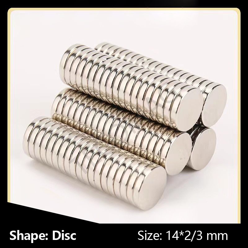 Round Disc Ndfeb Magnet 20*3/4/5mm - N35-n55 Grade, Silver/gold/black Coating | High Magnetic Energy Output, Oem/odm Accepted, Versatile Applications