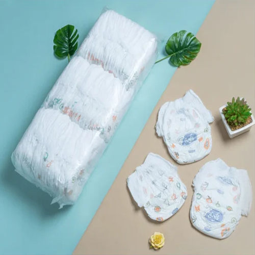 White Baby Disposable Diapers - Color: Different Available