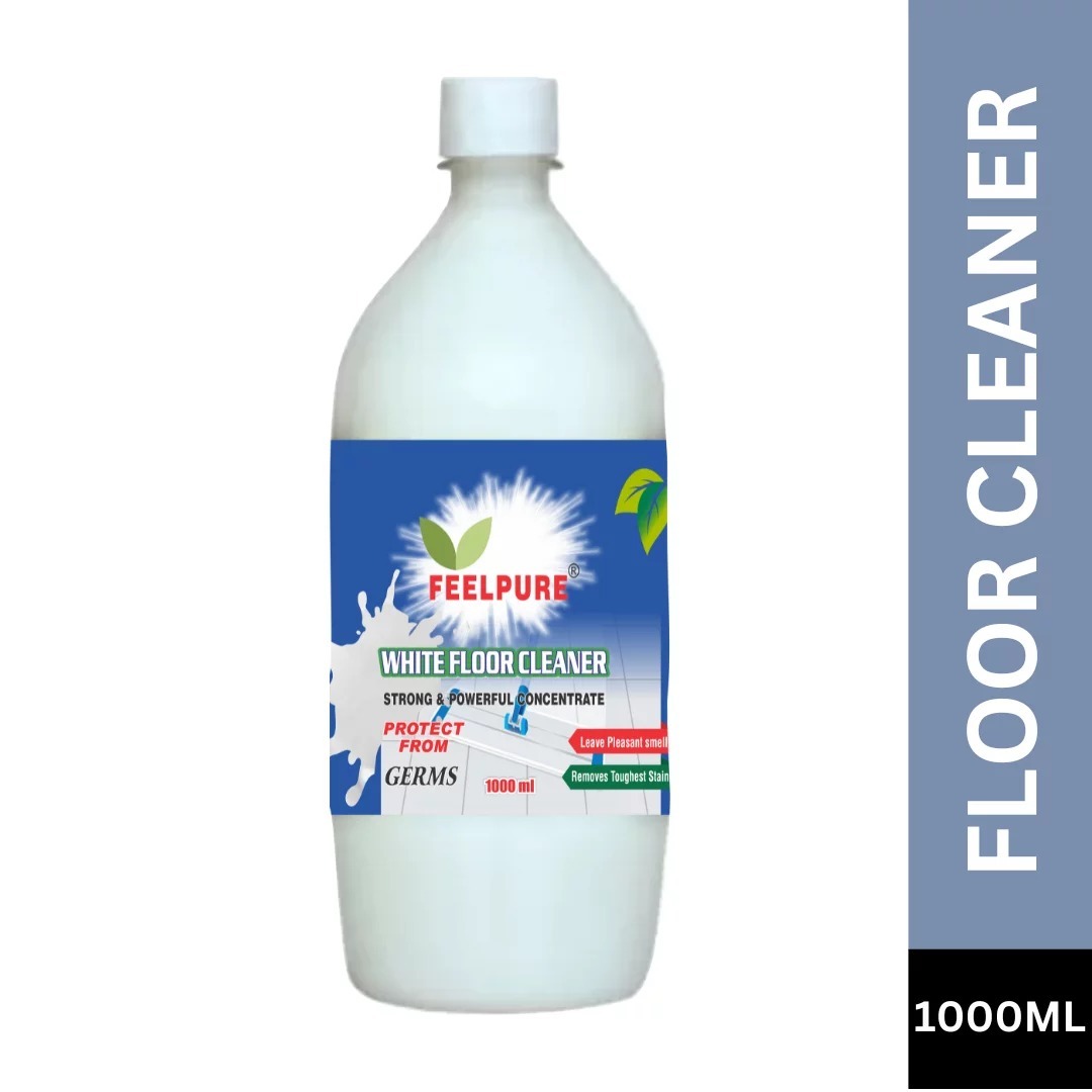 White Floor Cleaner 1 Liter Phenyl - Material: Liquid