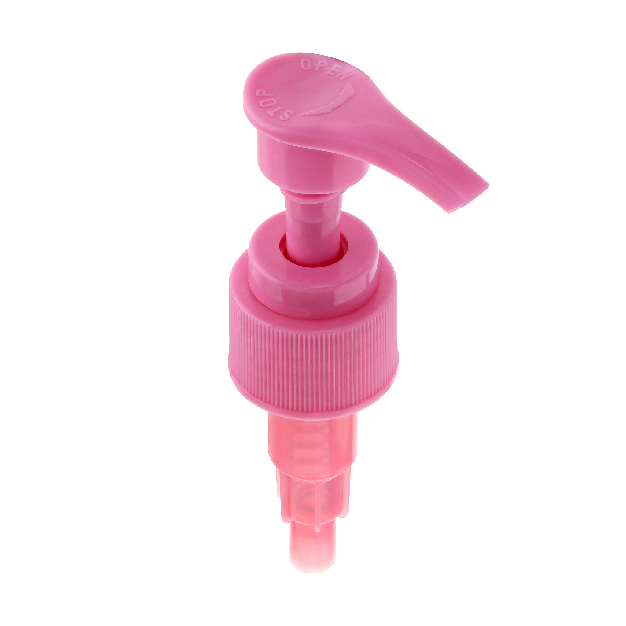 PP White Regular Lotion Pump With Screw Lock Closure