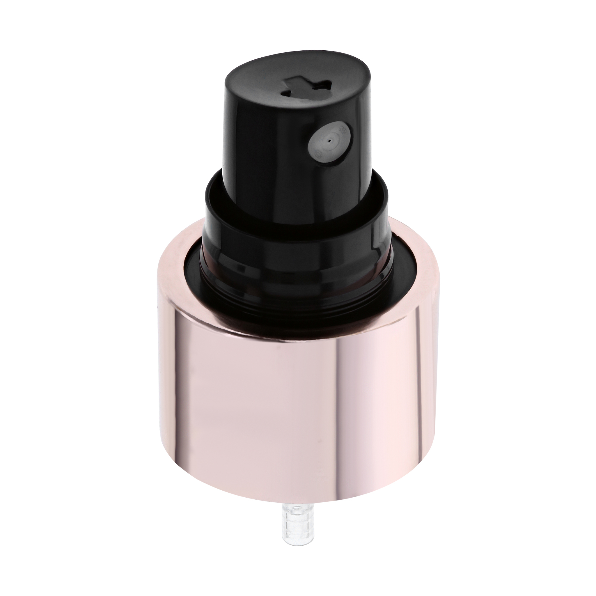 24mm Black Golden Mist Spray - Plastic Material, 24 Mm Size, Rigid Hardness, Color: Black Golden | Screw Cap Design, Versatile For Various Surfaces