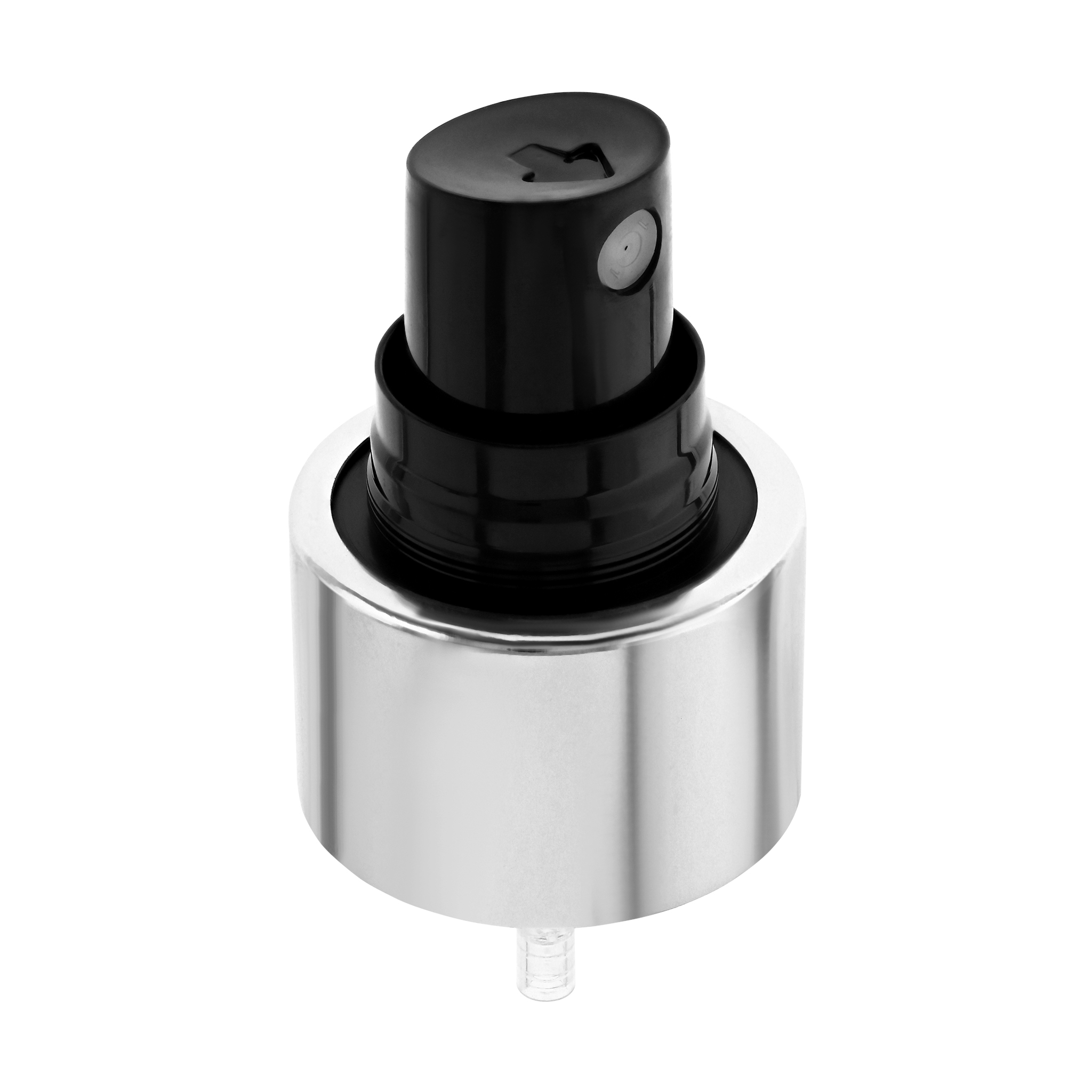 24mm Black Golden Mist Spray - Plastic Material, 24 Mm Size, Rigid Hardness, Color: Black Golden | Screw Cap Design, Versatile For Various Surfaces