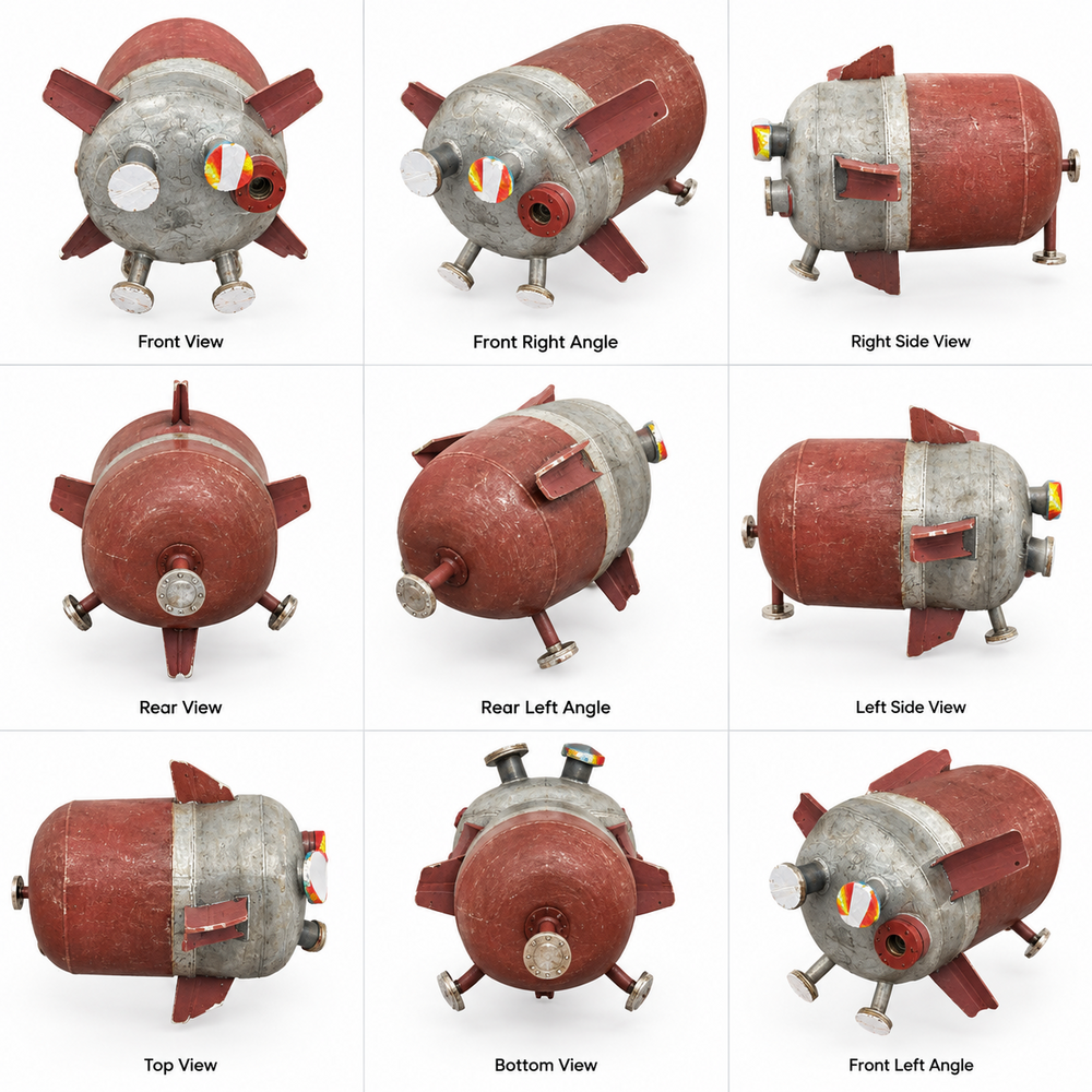 Ss Jacketed Receiver - Color: Different Available
