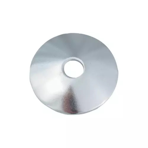 Cup Washer - Mild Steel, Various Sizes Available, Silver Color, Round Shape, Galvanized Finish | Essential for Industrial and Commercial Hardware Applications
