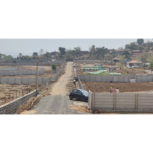 Precast Boundary Wall - RCC, 2100x300x50 Mm | High Quality for Domestic & Commercial Use