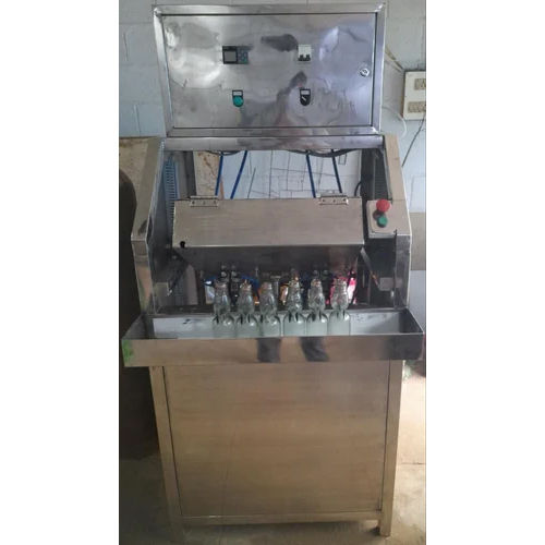 Four Head Goli Soda Filling Machine