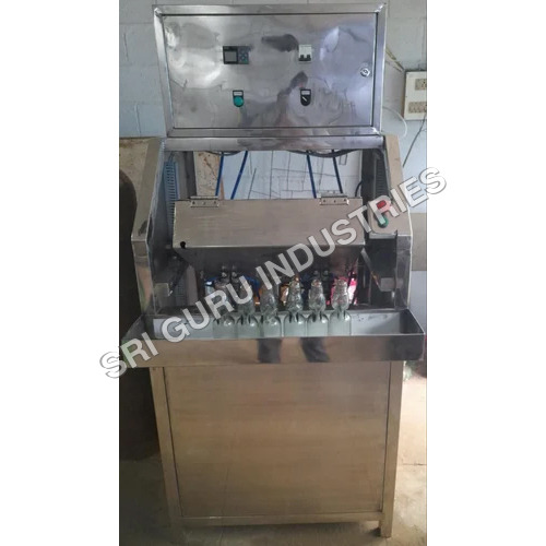 Four Head Goli Soda Filling Machine