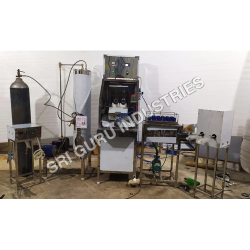 2 Head Goli Soda Filling Full Set Up - Automatic Grade: Semi-Automatic