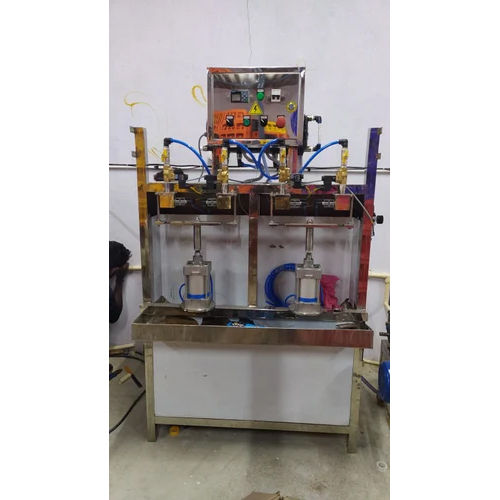 4 Head Semi-Automatic Liquid Filling Machine