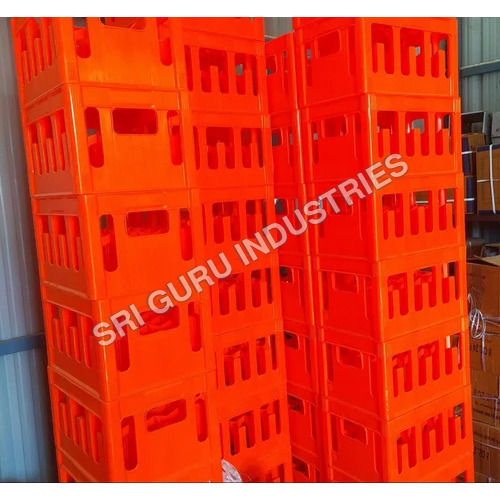 Plastic Crates - Color: Red