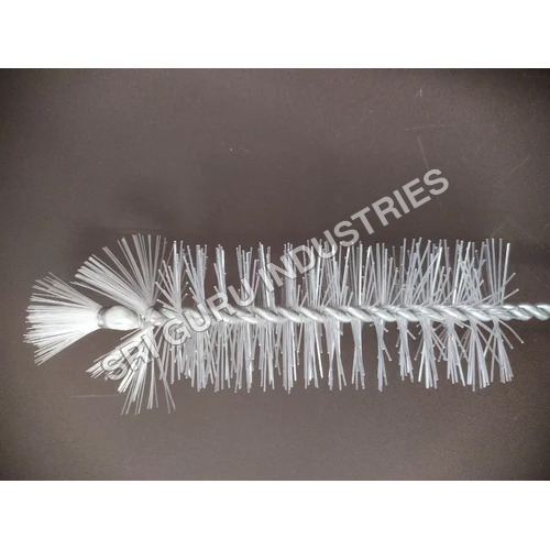 Glass Bottle Washing Brush - Color: White