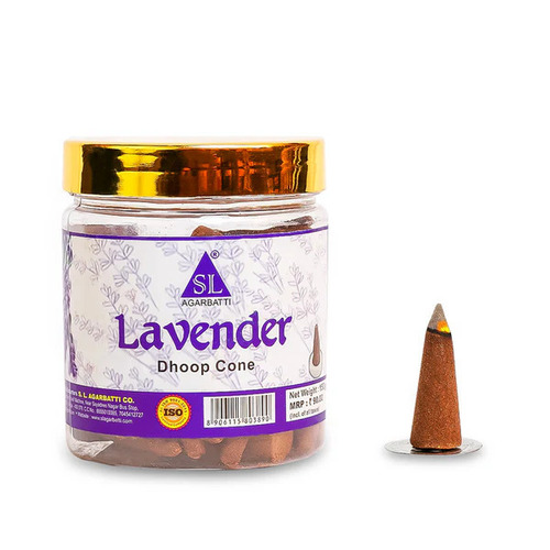 Lavender Premium Dhoop Cone