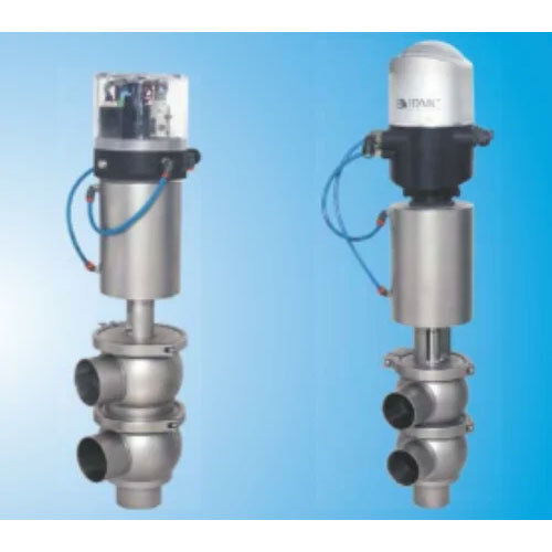 Pneumatic Seat Valve Flow Diverting Valve - Application: Industrial