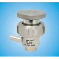 Idmc Dairy Valves - Stainless Steel, 60mm Size | Silver Industrial Valve For Water Media