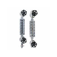 Reflex Level Gauges - Galvanized Mild Steel Construction, Silver Finish - 1 Year Warranty