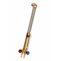 Nozzle Mixing Cutting Torch - Brass Material, 1.5 Kg Weight, Golden Polish Finish | Industrial Use, Durable And Reliable