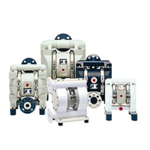 Depa Air Operated Diaphragm Pumps, Non Metallic Pumps, Series P - Color: White