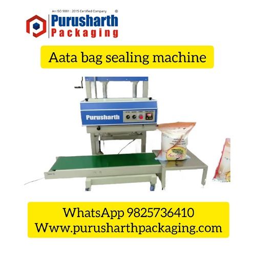 Aata Bag Sealing Machine - Automation Grade: Semi Auto