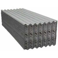 Cement Roofing Sheets - 10x3.5 Feet, 5mm Thickness | Durable, Easy To Install For Residential And Commercial Use