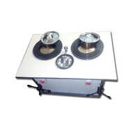 Double Disc Polishing Machine - Mild Steel, 8" Disc Diameter | 1/4 Hp Motor, 220 Volt Laboratory Polisher