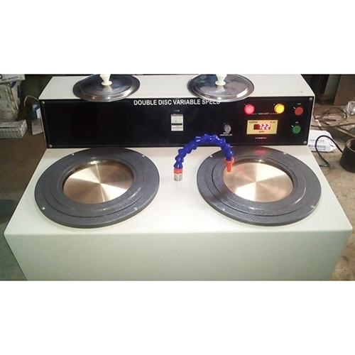 Lab Double Disc Variable Polishing Machine