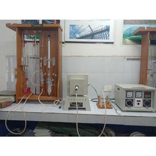 Ms Carbon Sulphur Apparatus - Color: White