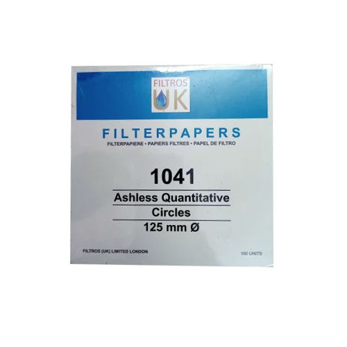 1041 Lab Filter Paper - Color: White