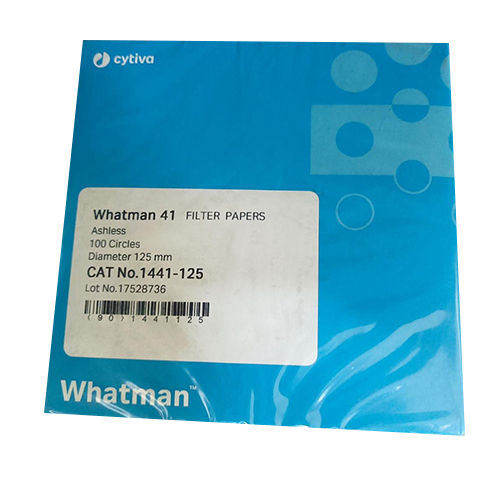 41 Whatman Filter Paper - Color: White