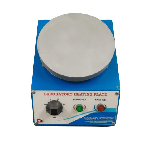 Laboratory Round Hot Plate - Color: Blue