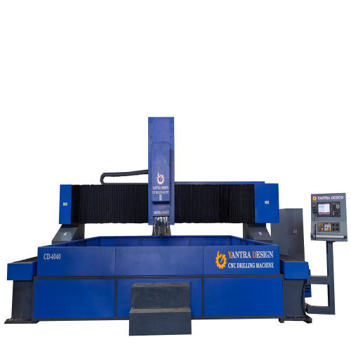 High Speed Cnc Tube Sheet Drilling Machine In Ahmedabad - Color: Blue