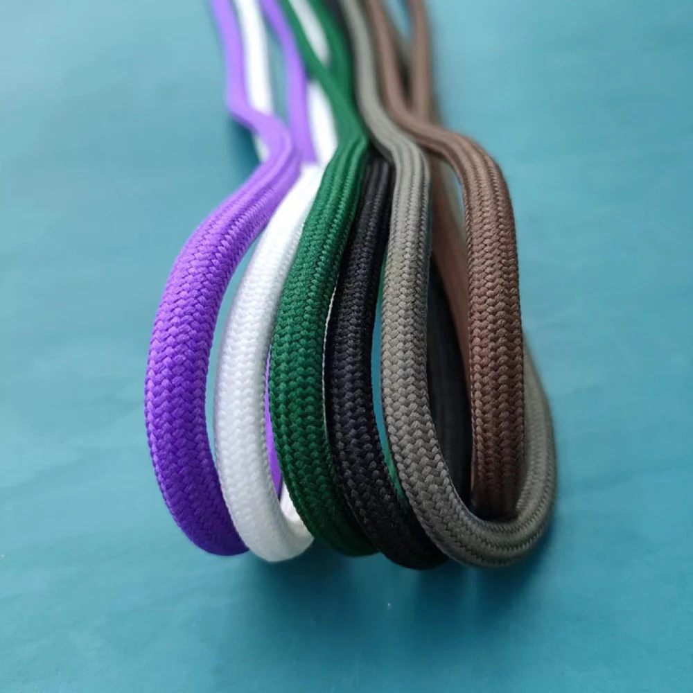 Braided Drawcord - Polyester, 50 Inch Length, 5 Millimeter Thickness, Multicolor | Shiny, Soft, Washable, Custom Sizes And Colors Available, Neat Finish