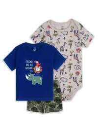 Koalababy Baby 3 Piece Sets - Soft Cotton Blend, New Born To 24 Months | Adorable Design, Perfect For Everyday Wear And Easy Dressing
