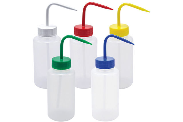 Plastic Wash Bottles