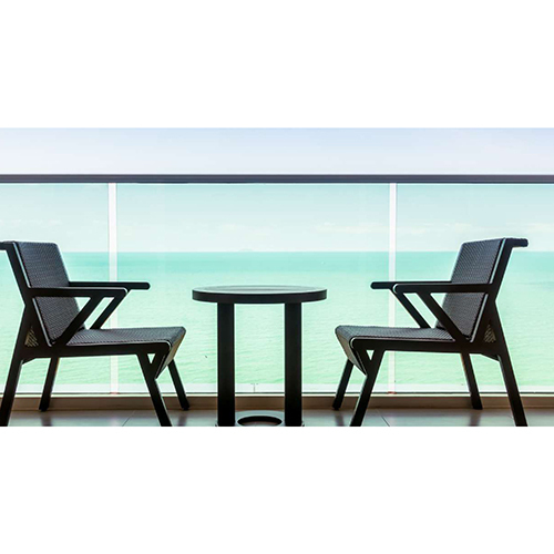 CW-11 Toughened Glass Railing