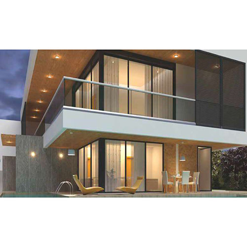 Cw-12 Premium Transparent Glass Railing - Color: Colorless