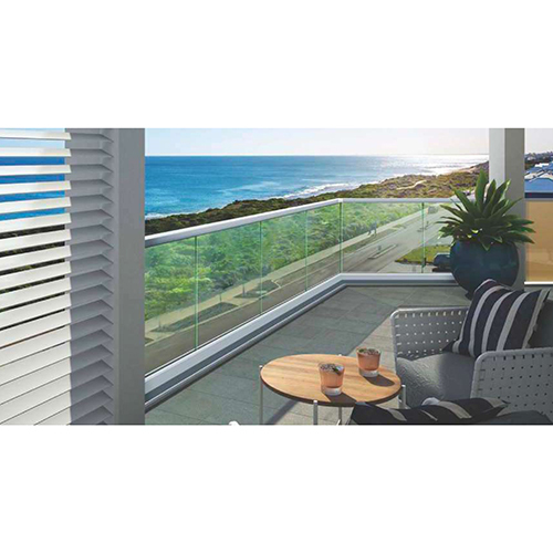 CW-15 Laminated Tempered Toughened Glass Railing