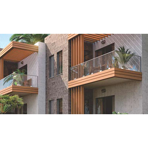 Cw-03 Brt Modern Glass Railing For Balcony - Color: Colorless