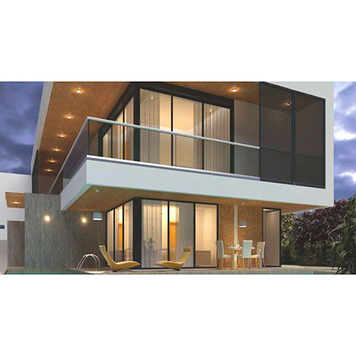 CW-01 BRCVT Luxury Glass Railing